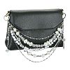 Retro Style Multilayer Acrylic & 304 Stainless Steel Beaded Purse Chains AJEW-FZ00007-2