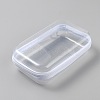 Portable Travel PVC Rectangle Packaging Zipper Boxes CON-WH20020-01D-2