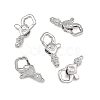 SHEGRACE Brass Lobster Claw Clasps XGRQ58067-766P-3