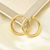 PVD Vacuum Plating 304 Stainless Steel Huggie Hoop Earrings for Women EJEW-F280-07I-G-3