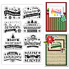 Custom Summer Theme PVC Plastic Clear Stamps DIY-WH0631-0445-1