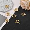 Rack Plating Brass Spring Ring Clasps X-KK-D399-A-G-NF-4