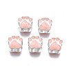 Alloy Enamel European Beads LS-ENAM-N052-24K-1