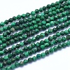 Natural Malachite Beads Strands G-I279-E15-01-1