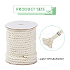 20M Cotton Twisted Cord OCOR-WH0111-58-2
