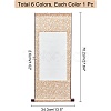 6Pcs 6 Style Polyester Vertical Painted Scroll AJEW-NB0002-91-2