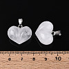 Natural Quartz Crystal Chunky Pendants G-T143-19A-4