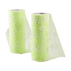 Snowflake Deco Mesh Ribbons OCOR-P010-G10-1