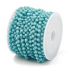 Glass Round Beaded Chain CHS-B003-01B-4