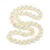 Transparent Electroplate Glass Beads Strands GLAA-G098-04L-2