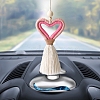 Cotton Tassel Pendant Decorations HEAR-PW0001-139C-2