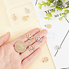9Pcs 3 Colors 316 Surgical Stainless Steel Charms STAS-DC0009-36-3