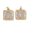 Brass Pendants KK-G439-50G-1