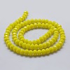 Electroplate Glass Bead Strands EGLA-J047-3x2mm-M-3
