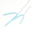Natural Blue Topaz Beads Strands X-G-G914-2mm-12-3