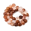 Natural Red Rabbit Hair Rutilated Quartz Beads Strands GG-CBA4808-D01-01-3
