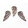 Undyed Wooden Sewing Big Pendants WOOD-S037-105-1