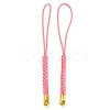 Polyester Cord Mobile Straps FIND-G063-01G-01-1