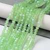 Transparent Glass Beads Strands X1-EGLA-A034-T4mm-MB09-2