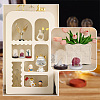 10Pcs Mini Glass Domes AJEW-PH0004-32B-4