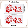 PET Self Adhesive Car Stickers DIY-WH20013-09A-2