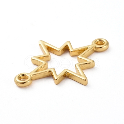 Zinc Alloy Open Back Bezel Links X-PALLOY-E577-29G-1