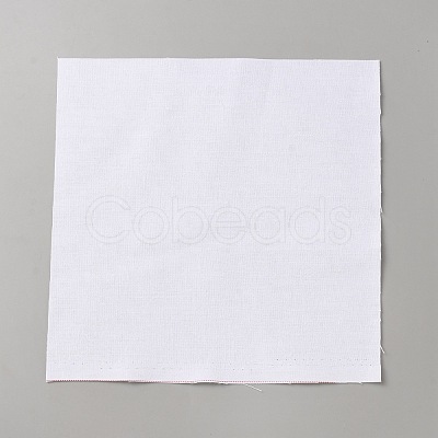 Cotton and Linen Embroidery Fabric DIY-WH0504-870B-1