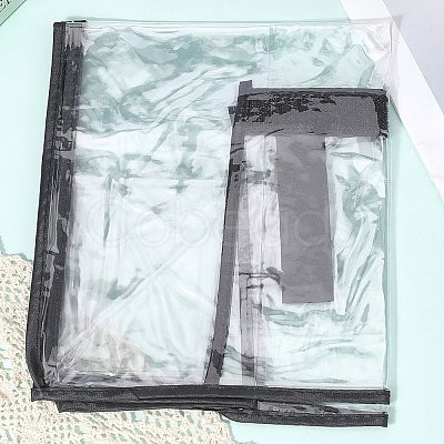 Transparent PVC Luggage Cover AJEW-WH20080-52C-1