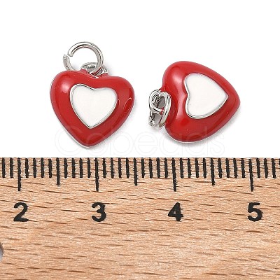 Brass Enamel Pendants KK-B170-01P-1