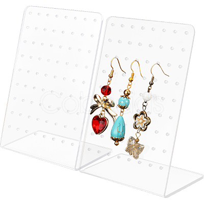 4Pcs Acrylic Earring Displays EDIS-SP0001-04C-1