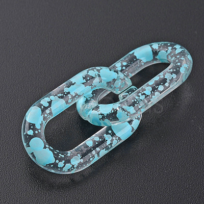 Transparent Acrylic Linking Rings OACR-N009-013B-07-1