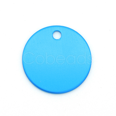 Colored Aluminum Pendants ALUM-S018-JA633-6-1