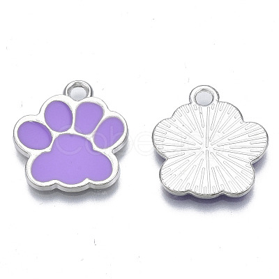 Alloy Enamel Pendants ENAM-T016-22P-D-RS-1