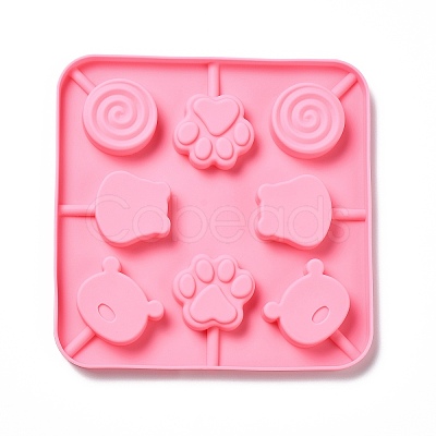 DIY Lollipop Making Food Grade Silicone Molds LS-DIY-P065-13-1