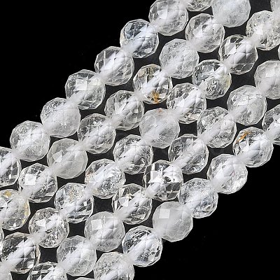Natural White Topaz Beads Strands G-L651-C15-5mm-1