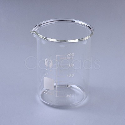 Glass Beaker Measuring Cups TOOL-WH0079-52F-1