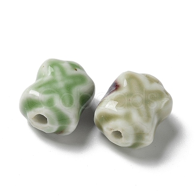 Handmade Porcelain Beads PORC-L080-E-1