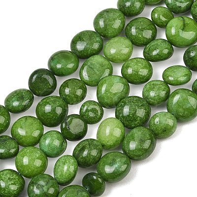 Dyed Natural White Jade Beads Strands GG-CBACF26-B01-07-1