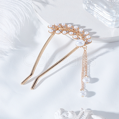 1Pc Zinc Alloy Hair Forks OHAR-LP0002-02-1