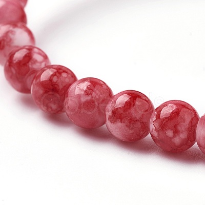 Glass Beads Strands LAMP-F014-C07-8mm-1