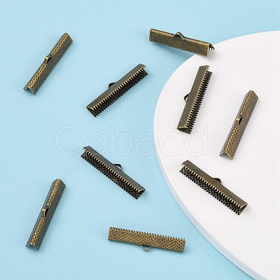 Iron Ribbon Crimp Ends X-E184Y-NFAB-1