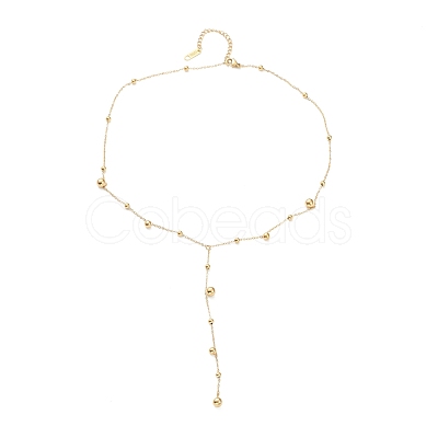 304 Stainless Steel Pendant Necklaces NJEW-K118-19G-1