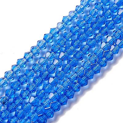 Imitation Austrian Crystal 5301 Bicone Beads GLAA-S026-3mm-02-1