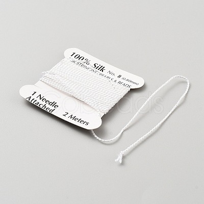 Pure Silk Cord LS-OCOR-WH20019-02B-1