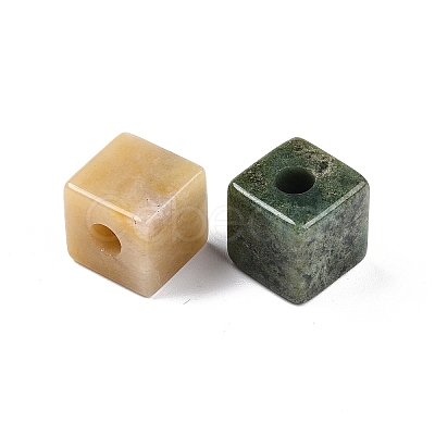 Natural & Synthetic Mixed Stone European Beads G-N344-28-1