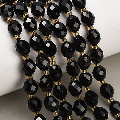 Natural Obsidian Beads Strands GG-CBA4A3B-A09-1