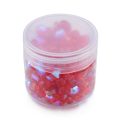 Transparent Glass Beads EGLA-N002-49-B06-1