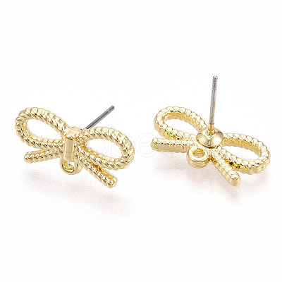 Alloy Ear Studs MAK-T011-01G-1
