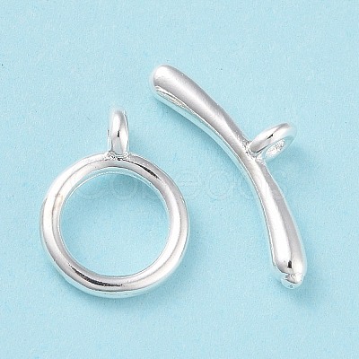 Eco-friendly Brass Toggle Clasps LS-KK-D082-12S-1