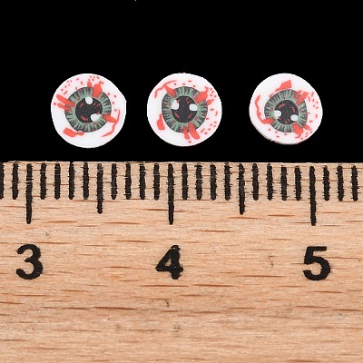 Halloween Handmade Polymer Clay Cabochons CLAY-A007-04B-1